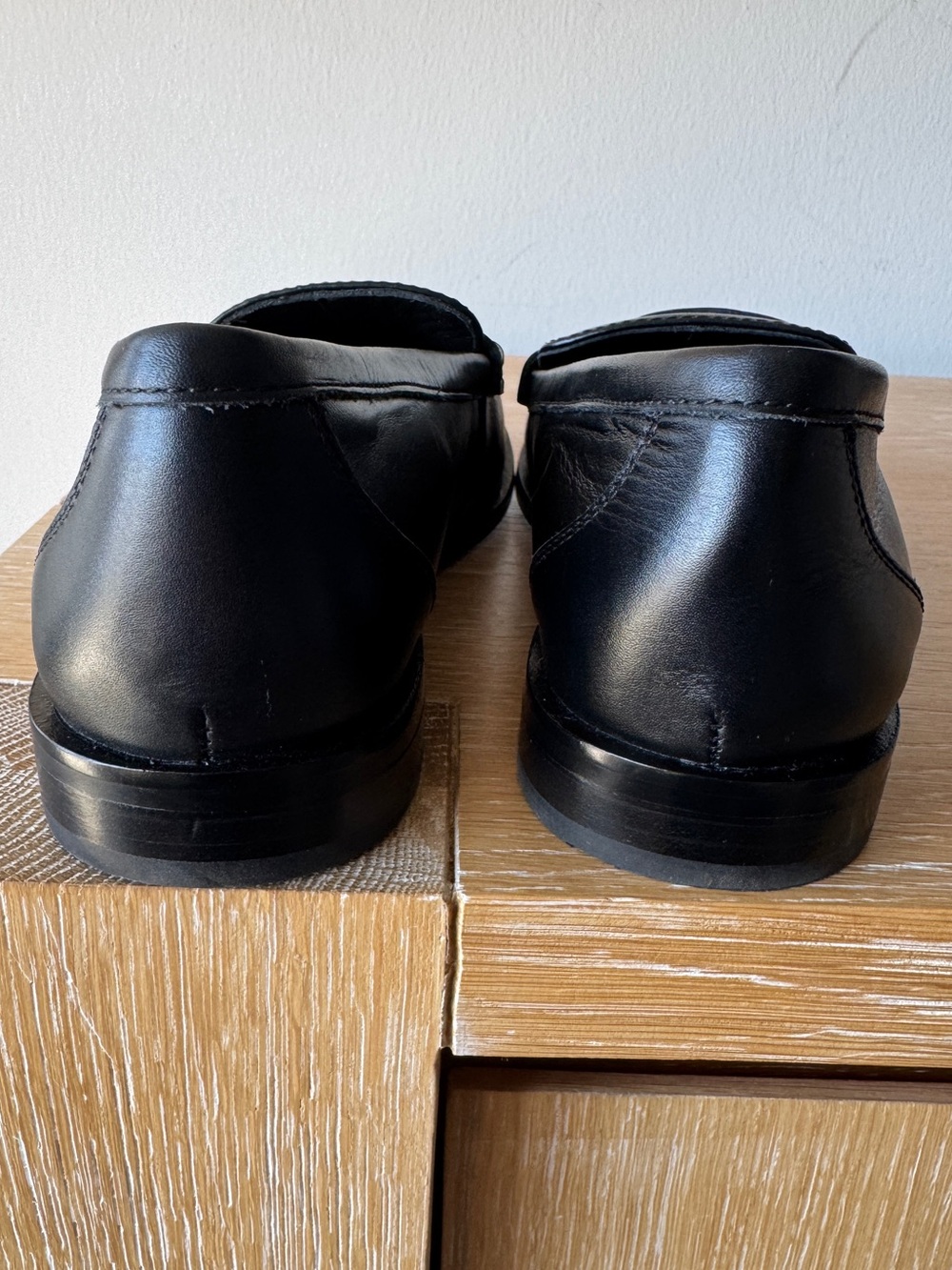 NWOB MADEWELL Women's The Grayson Penny Loafer True Black Leather Size 9.5 NX647 - Picture 6 of 15
